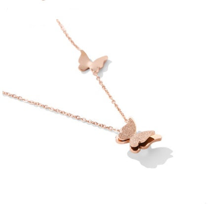 Simple Butterfly Necklace