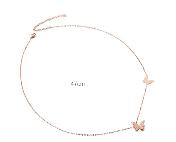 Simple Butterfly Necklace