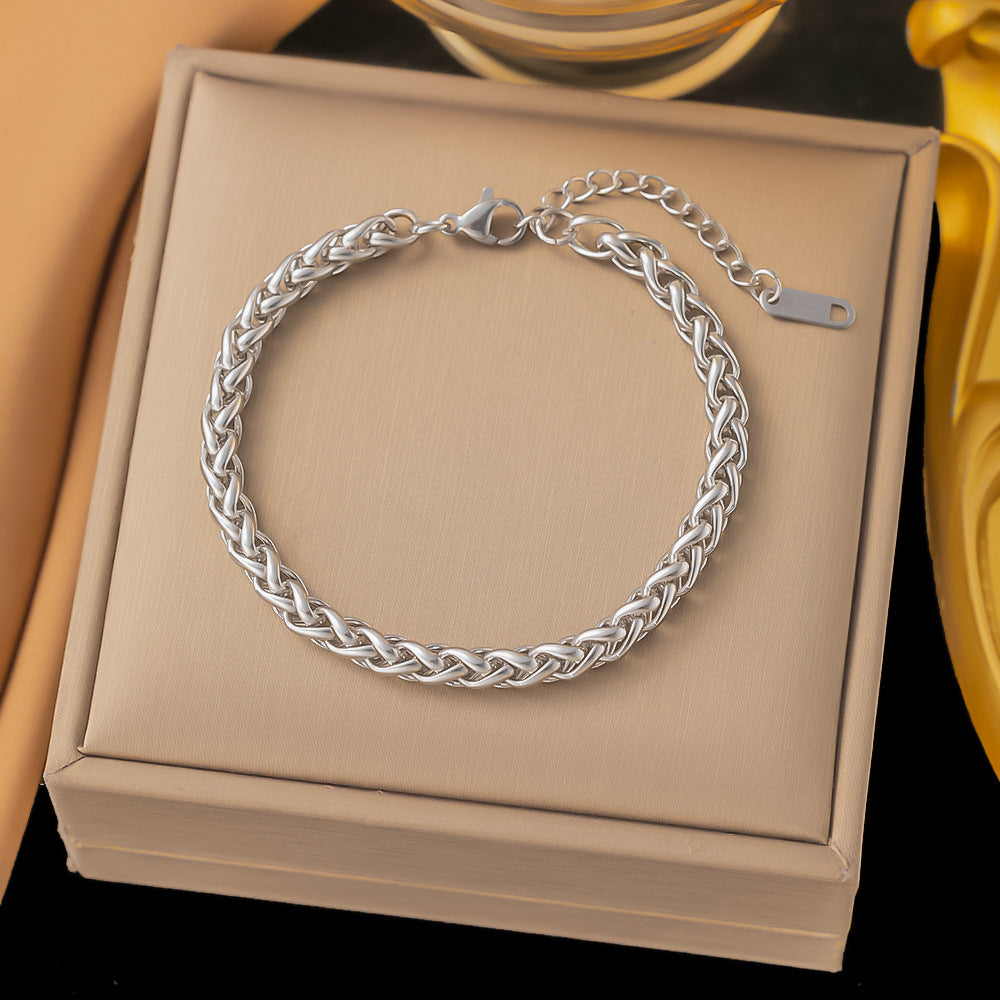 Fashionable Retro Bracelet Accessory Made Of Stainless Steel