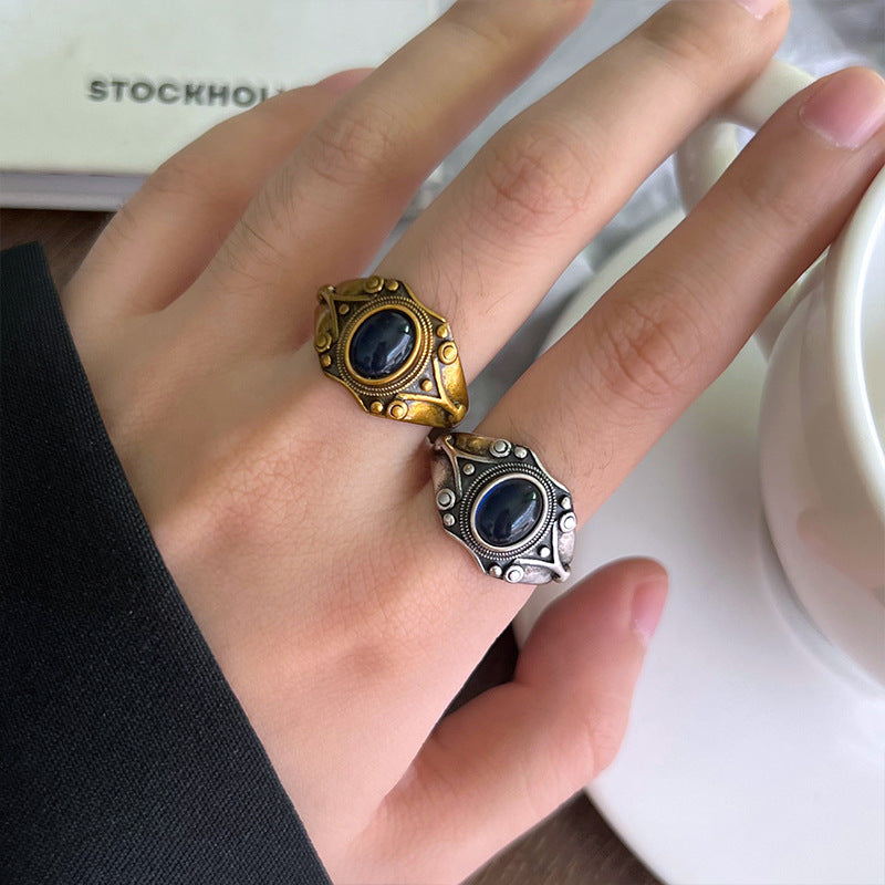 Traditional-style Jewelry That Wont Fadepersonalized Open 925 Sterling Silver Ring