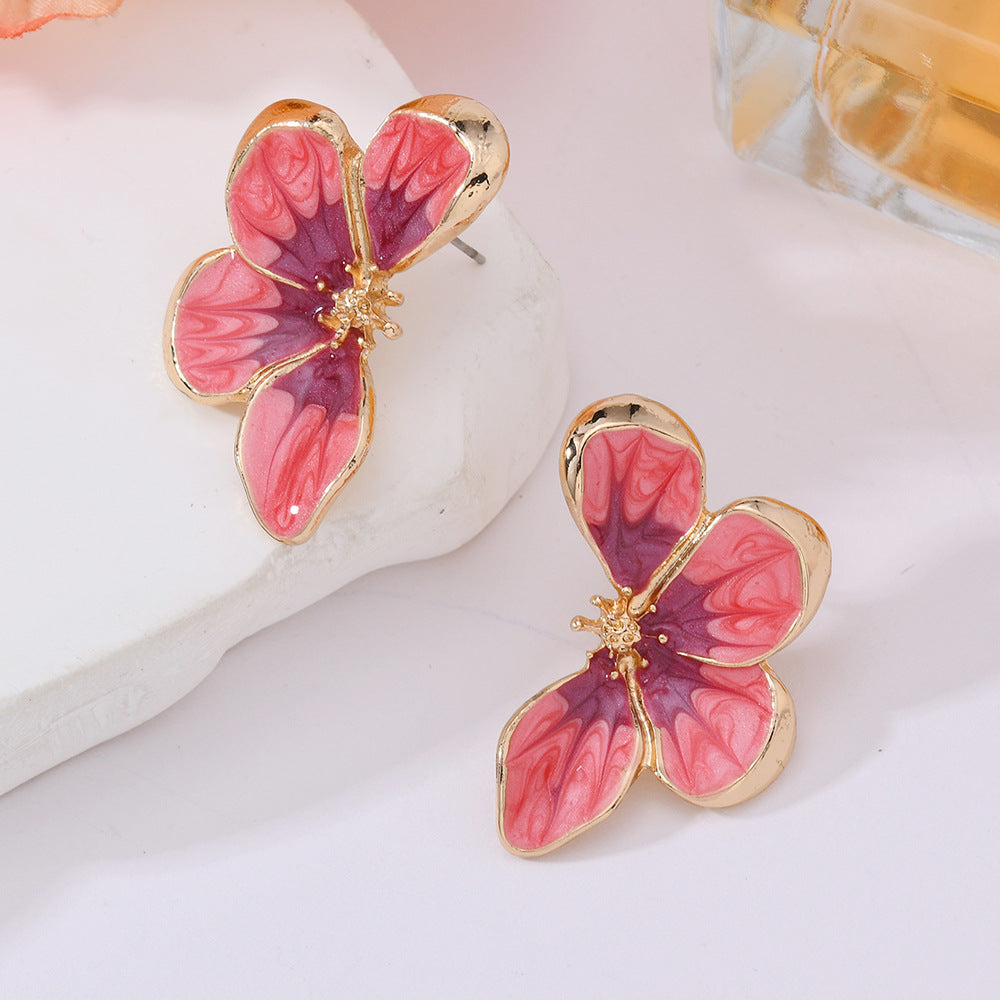 A Pair Of Butterfly-shaped Earrings, A Perfect Everyday Accessory Gift For Women, An Exquisite Piece Of Jewelry