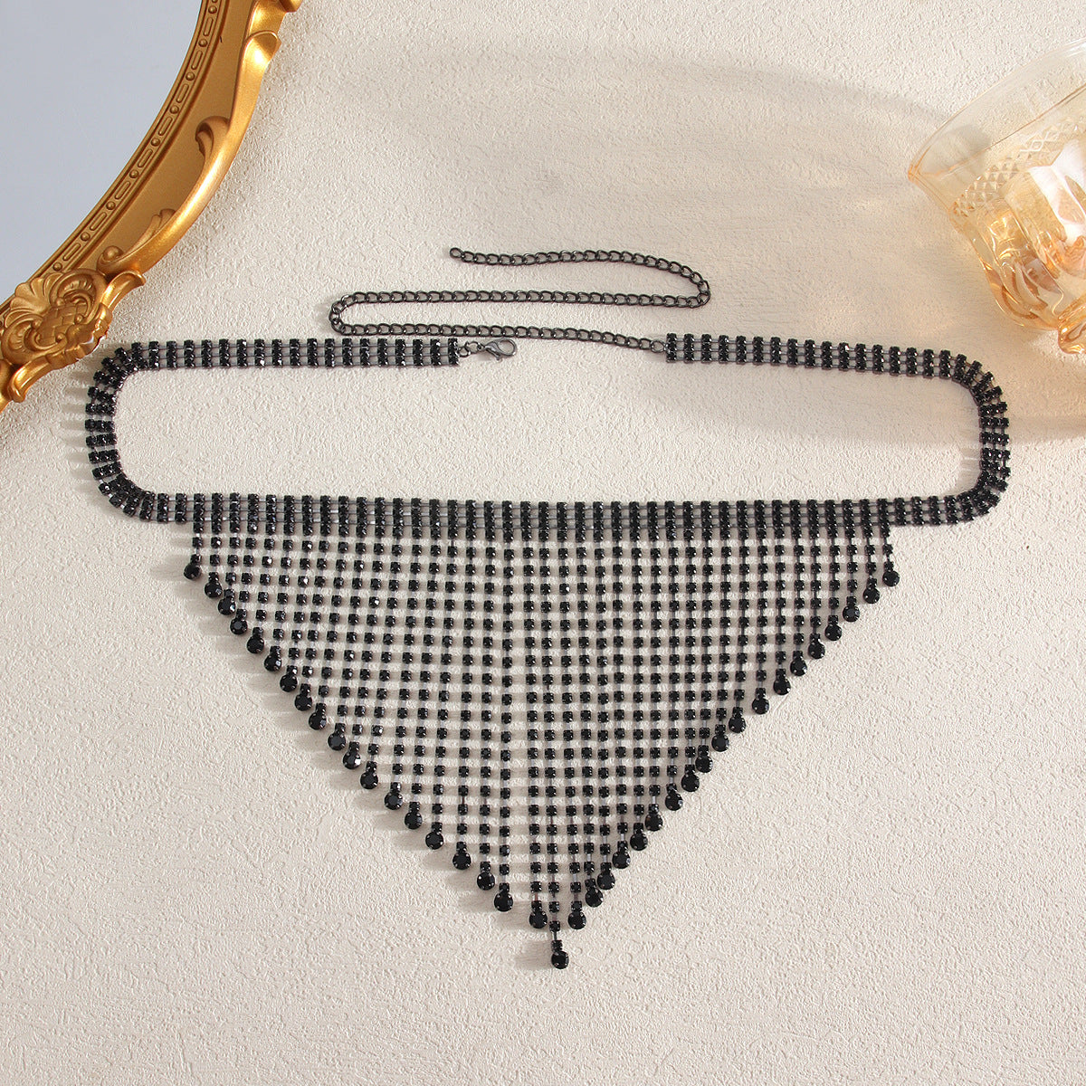 Multi-layer Rhinestone Belt Hip Hop Tassel Leg Sexy Body Chain