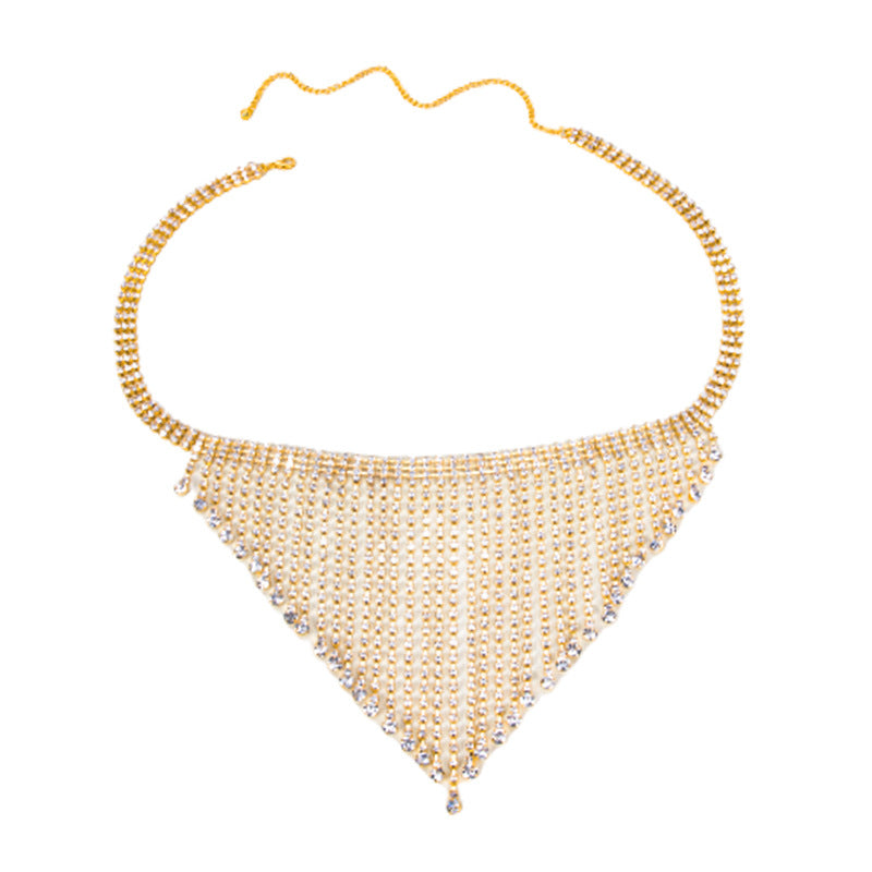 Multi-layer Rhinestone Belt Hip Hop Tassel Leg Sexy Body Chain