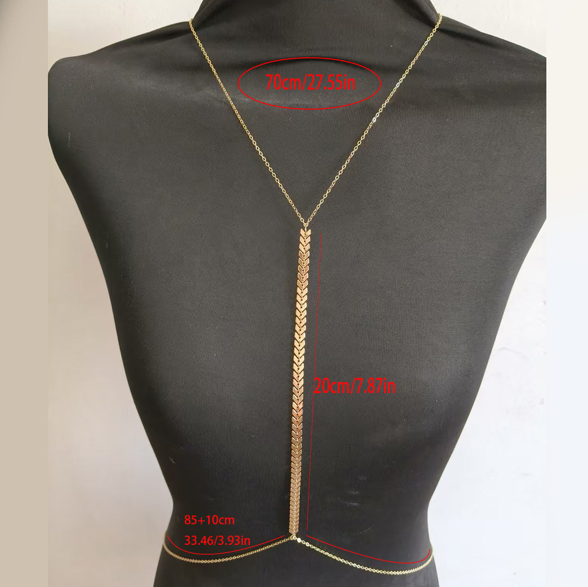 Spring And Autumn Long-sleeved Cardigan Paired With A Body Chain